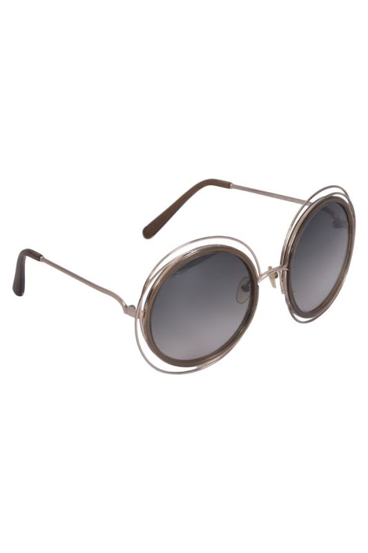 Chloe Round Frog Sunglasses
