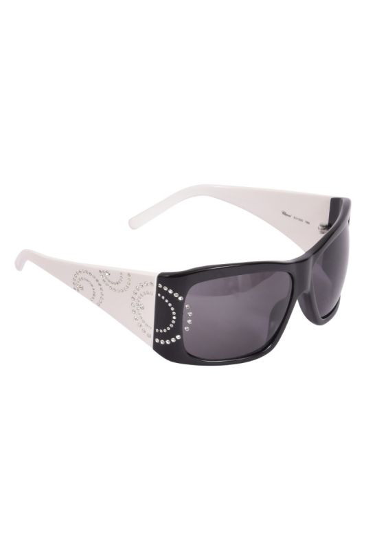 Chopard Embellished White Sunglasses