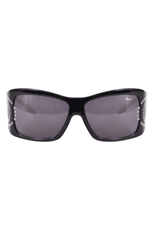 Chopard Embellished White Sunglasses