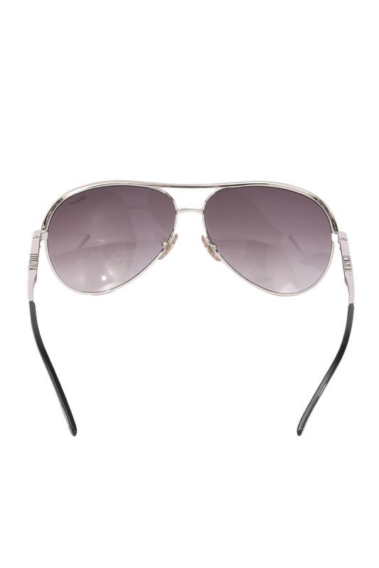 Chopard Waparound Silver Sunglasses