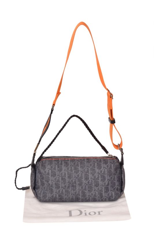 Chrisitan Dior Before Flight Denim Crossbody Bag