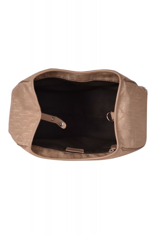 Christian Dior Beige Nylon and Leather Tote Bag