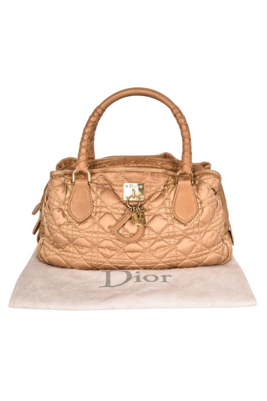 CHRISTIAN DIOR CANNAGE BOWLING BAG