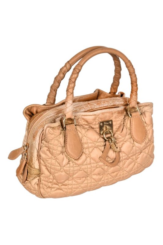 CHRISTIAN DIOR CANNAGE BOWLING BAG