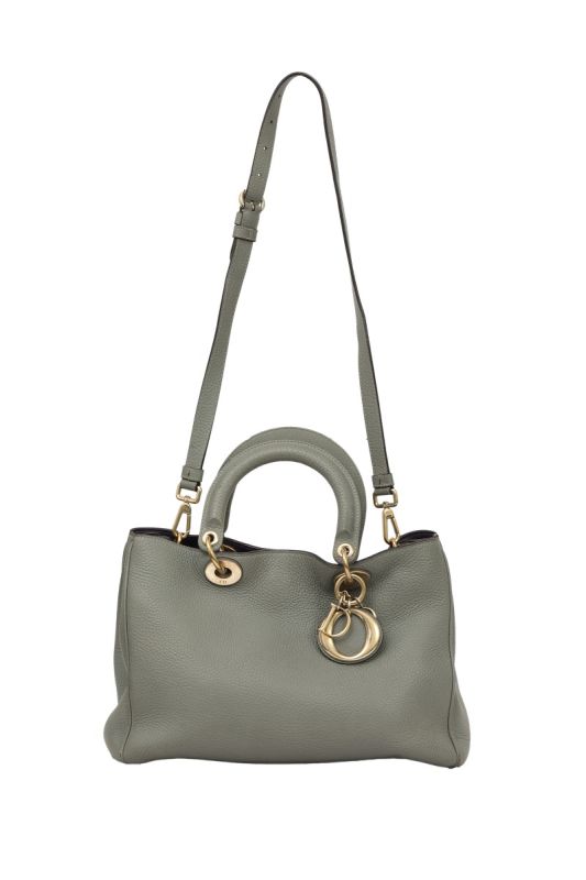 Christian Dior Cannage Leather Tote Bag