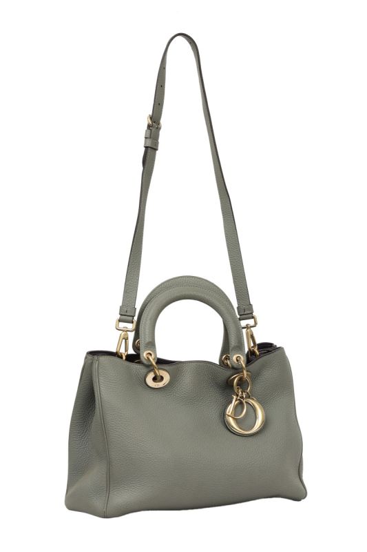 Christian Dior Cannage Leather Tote Bag
