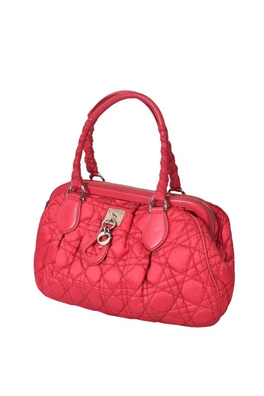 Christian Dior Cannage Nylon Charming Doctor Bag