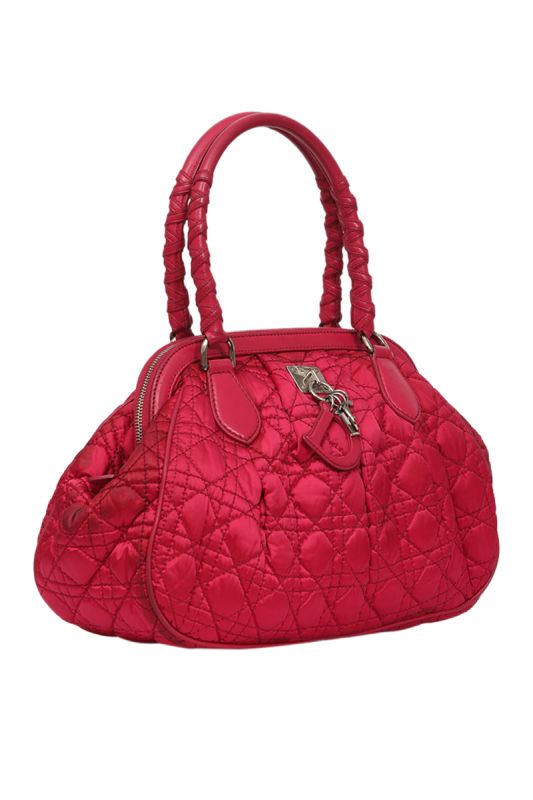 Christian Dior Cannage Nylon Charming Doctor Bag RT167-10