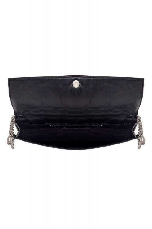 Christian Dior Cannage Quilted Leather Lady Dior Wallet on Chain Handbag