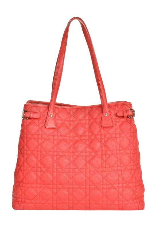 CHRISTIAN DIOR CANNAGE QUILTED PANAREA TOTE BAG RT77-10