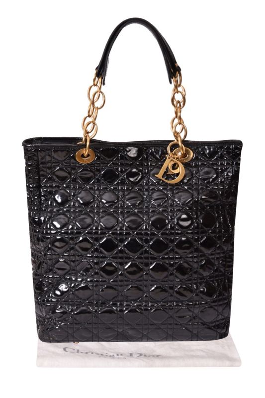 Christian Dior Cannage Tote Bag