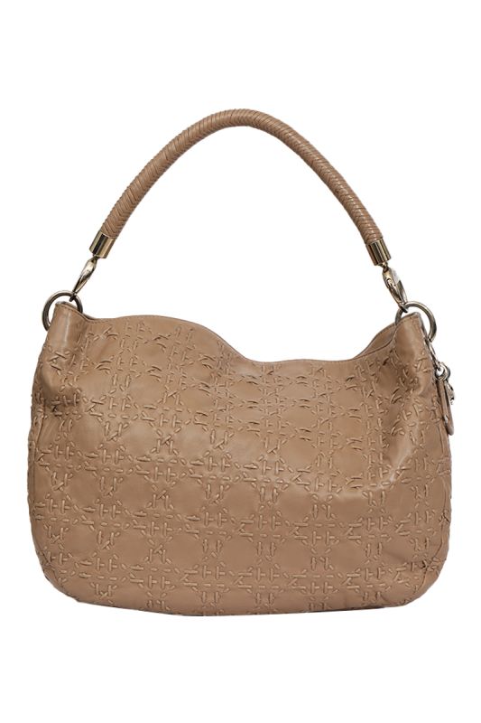 Christian Dior Cannage Whipstitch Hobo Bag