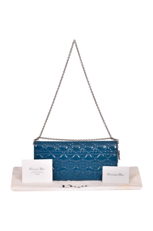 Christian Dior CannagePatent Leather Sling