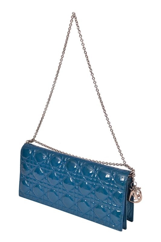 Christian Dior CannagePatent Leather Sling
