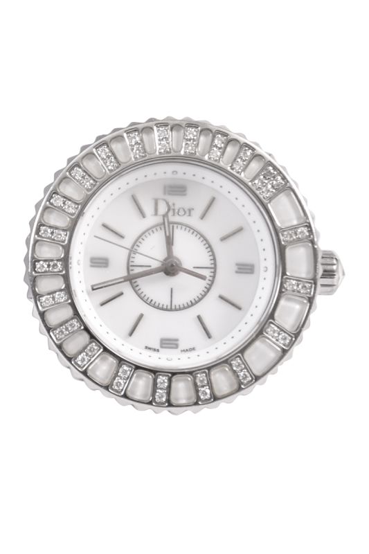 Christian Dior Christal Rubber Bracelet Watch