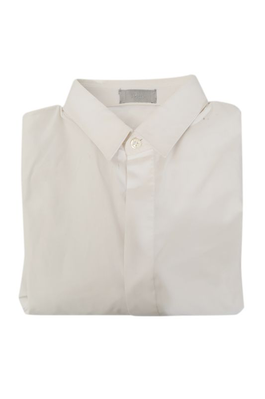 Christian Dior S Classic Bee White Shirt