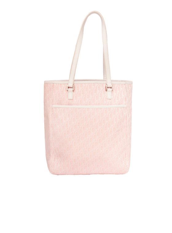 CHRISTIAN DIOR DIOR ROMANTIQUE TROTTER TOTE BAG