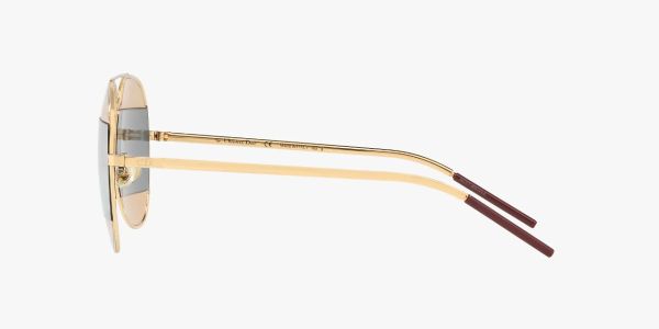 CHRISTIAN DIOR GOLD/PINK SPLIT AVIATOR