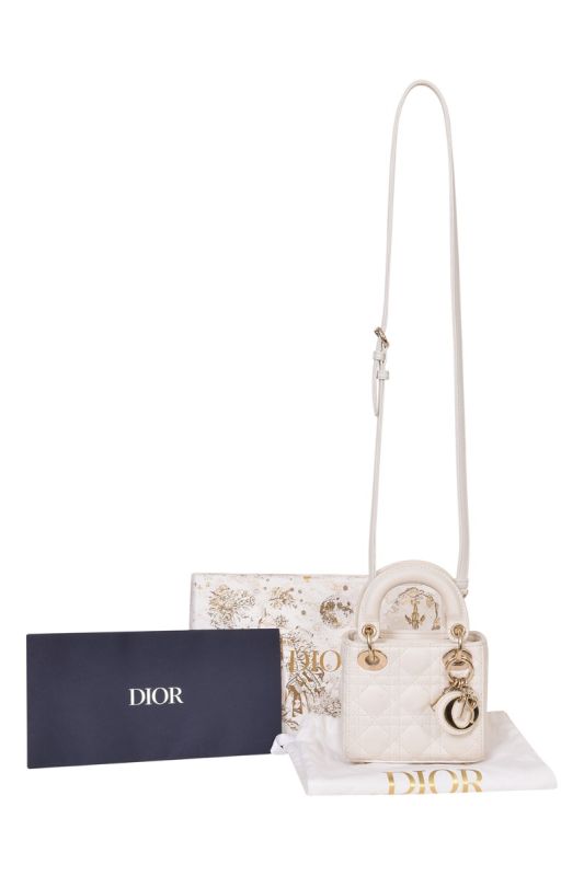 Christian Dior Lady Dior Micro Handbag