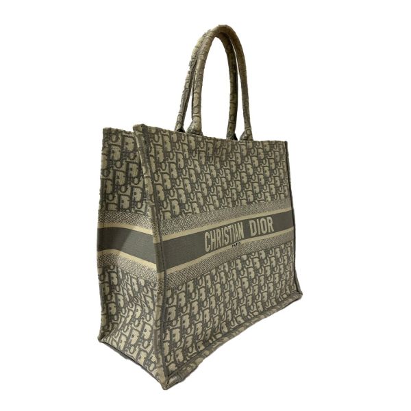 Christian Dior Large Grey Book Tote Bag