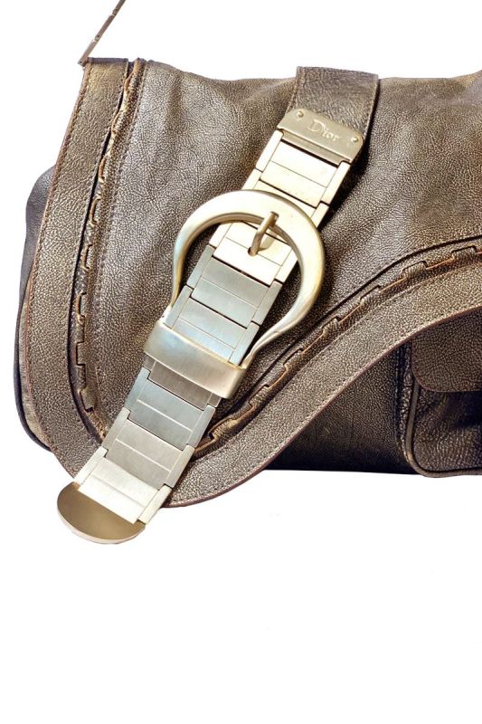 CHRISTIAN DIOR LIMITED EDITION GAUCHO DOUBLE SADDLE BAG