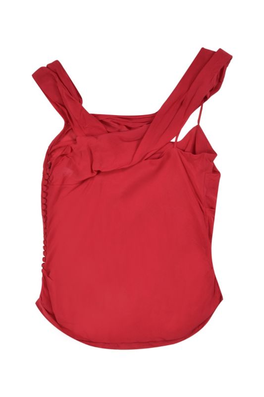 Christian Dior Maroon Top