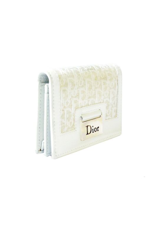 CHRISTIAN DIOR MONOGRAM COMPACT WALLET