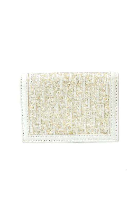 CHRISTIAN DIOR MONOGRAM COMPACT WALLET
