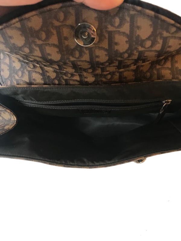 Christian Dior Monogram Romantique Trotter Shoulder Bag