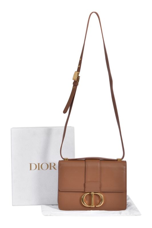 Christian Dior Montaigne 30 Tan Shoulder Bag