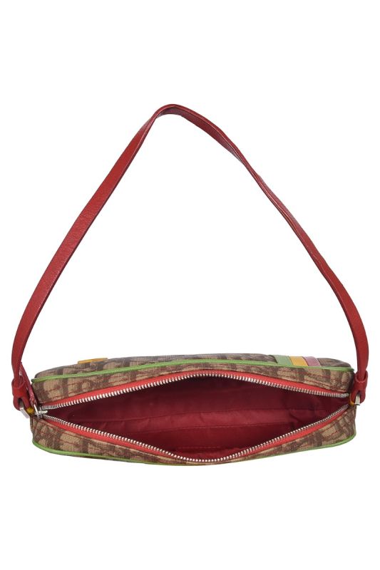 Christian Dior Multicolor Oblique Coated Canvas