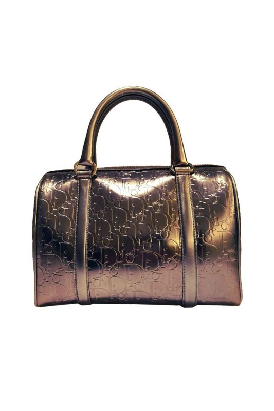 CHRISTIAN DIOR OBLIQUE BOSTON BAG