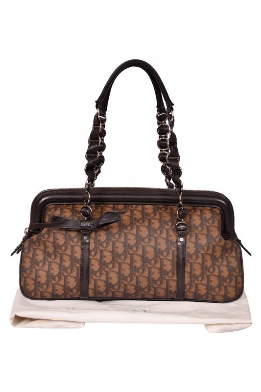 Christian Dior Oblique Trotter Romantique Shoulder Bag
