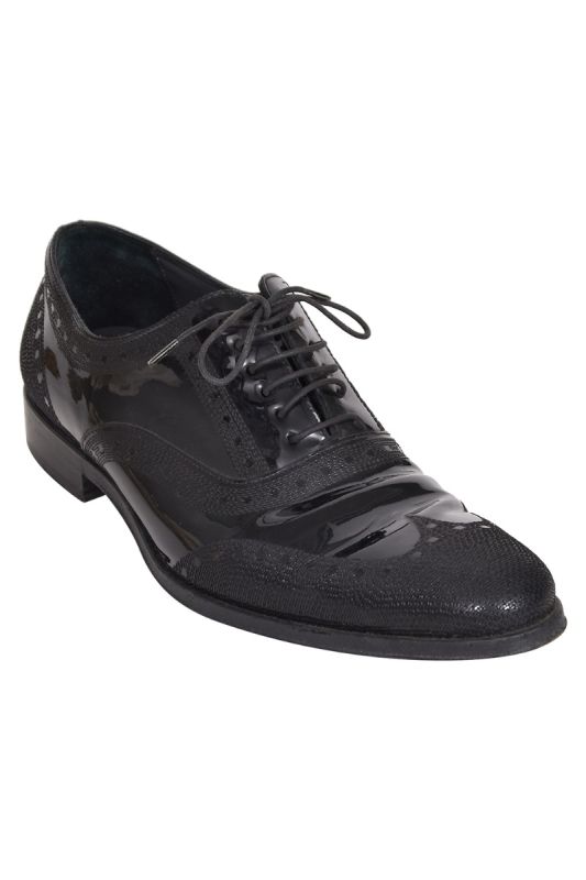 Christian Dior Patent Leather Lace Up Oxfords