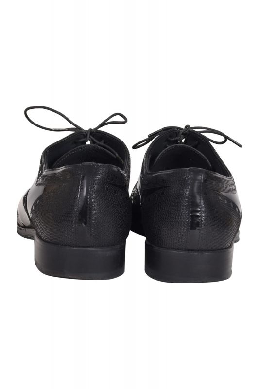 Christian Dior Patent Leather Lace Up Oxfords