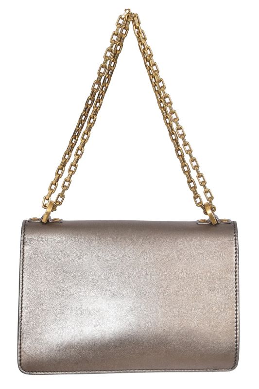 Christian Dior Silver J’Adior Calfskin Flap Bag