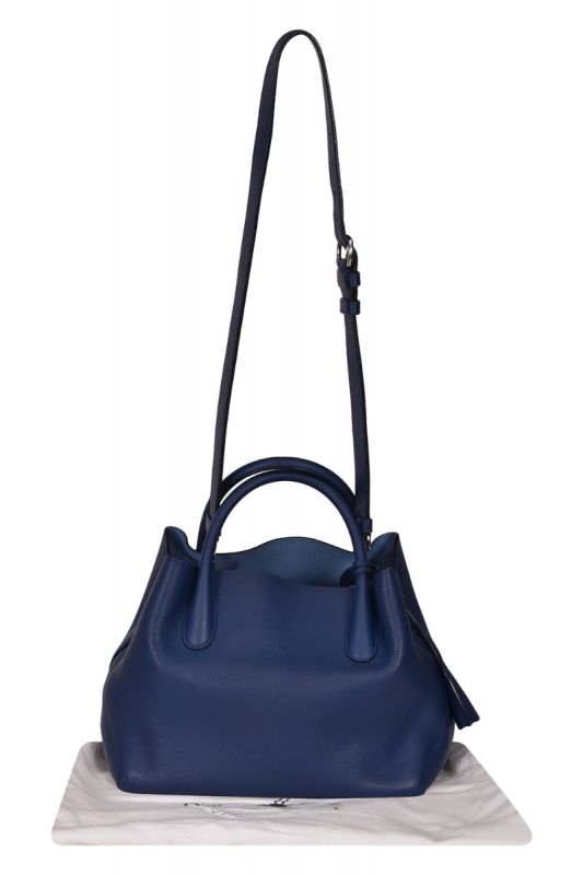 Christian Dior Supple Grained Calfskin Open Bar Tote Bag