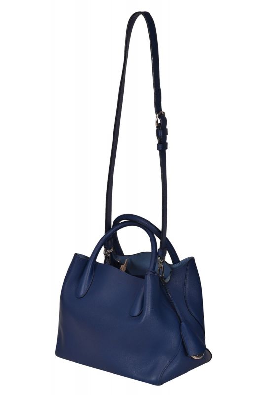 Christian Dior Supple Grained Calfskin Open Bar Tote Bag