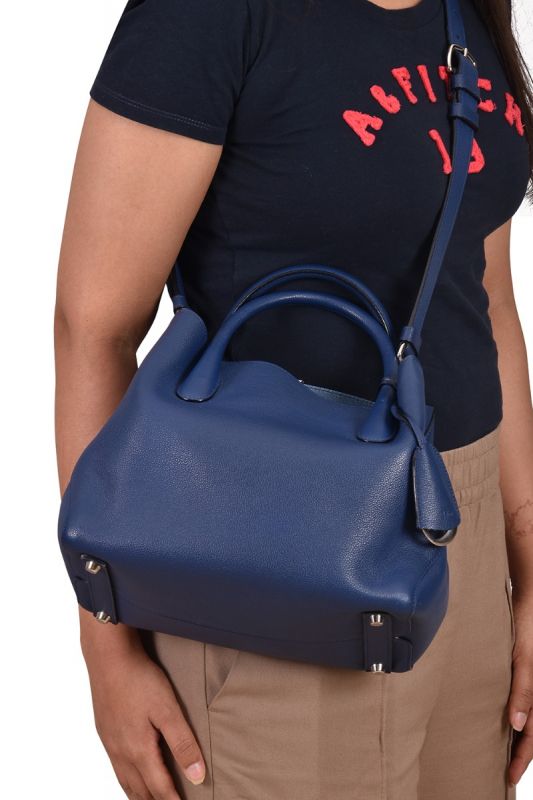 Christian Dior Supple Grained Calfskin Open Bar Tote Bag