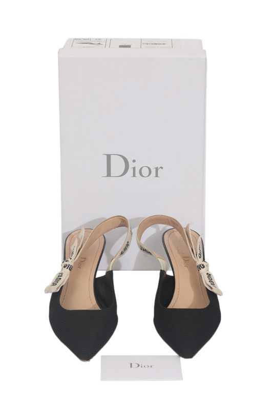 Christian Dior EU 37 D Fabric J’adior Slingback Sandals