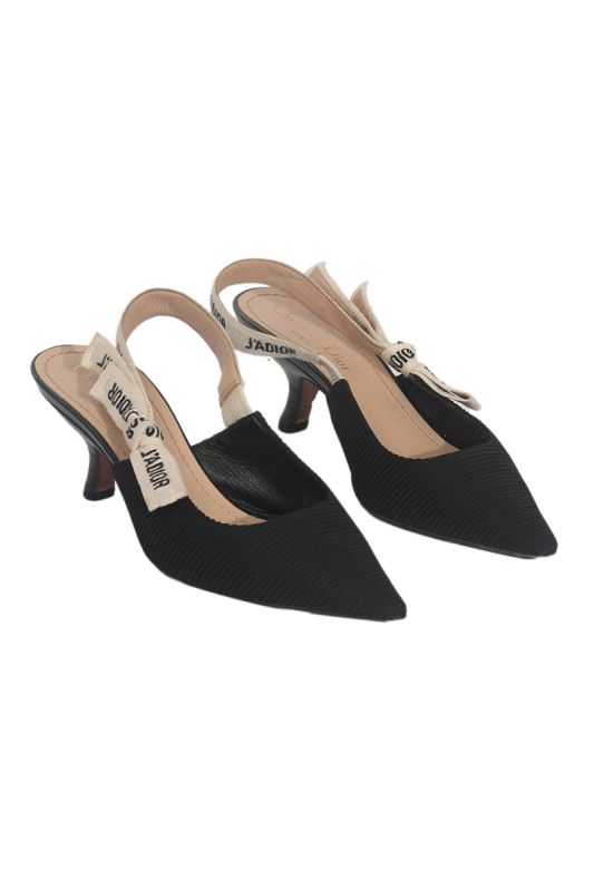 Christian Dior EU 37 D Fabric J’adior Slingback Sandals