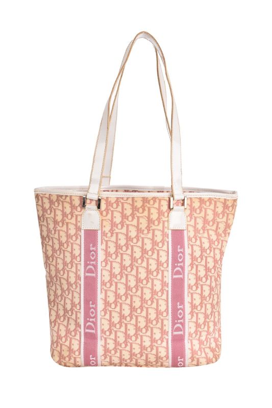 CHRISTIAN DIOR TROTTER PVC TOTE BAG