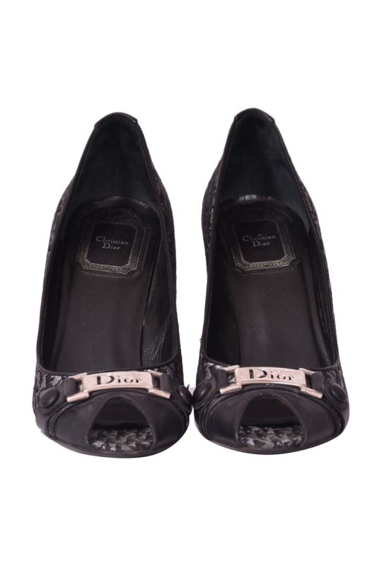 Christian Dior  Vintage Monogram Pumps