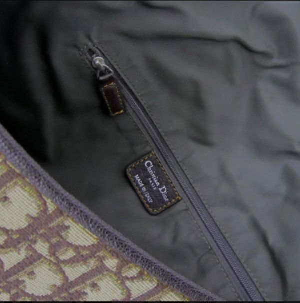 CHRISTIAN DIOR VINTAGE TROTTER MESSENGER BAG