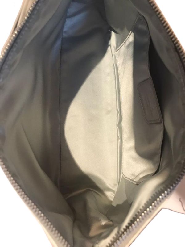 Christian Dior White & Grey Monogram Coated Canvas Romantique Barrel Bag