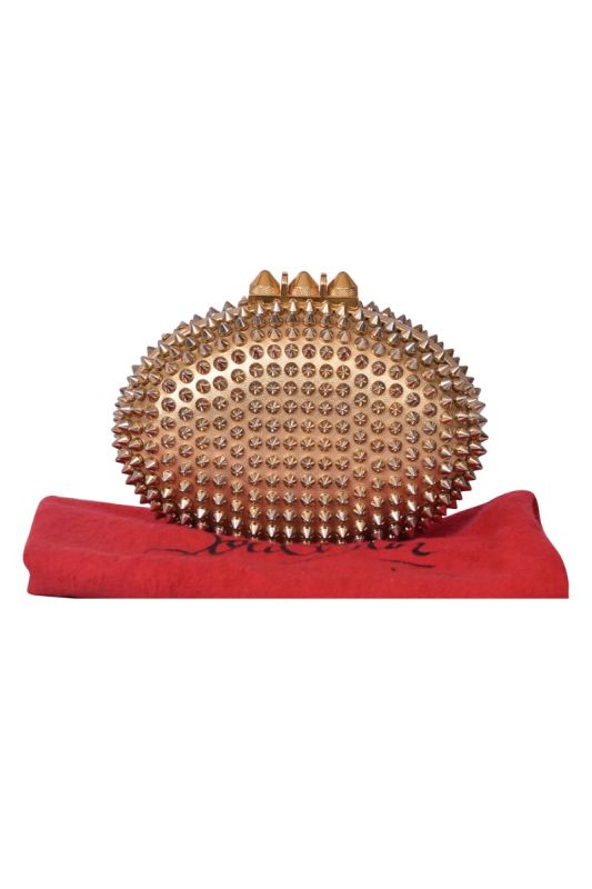 Christian Loboutin Mina Spiked Clutch