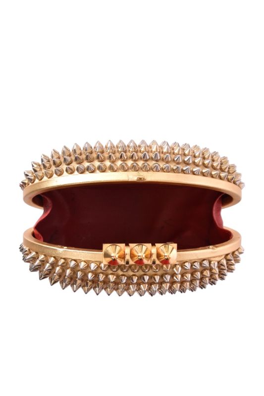 Christian Loboutin Mina Spiked Clutch
