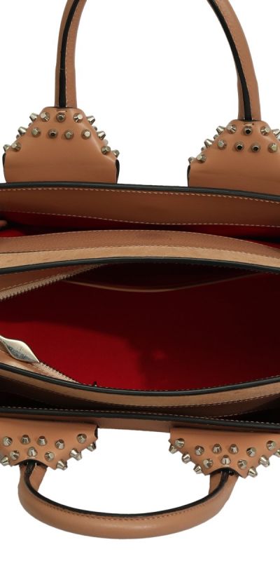 Christian Louboutin Eloise Studded Nude Tote