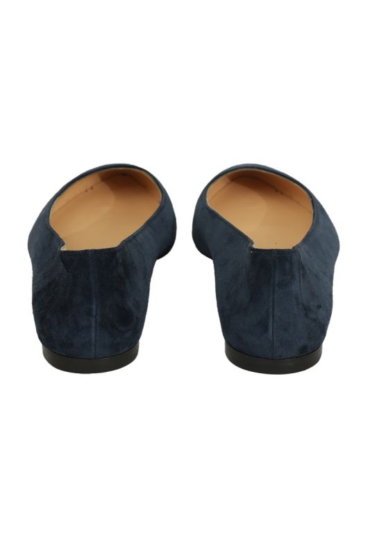 Christian Louboutin EU 36 Blue Suede Flats