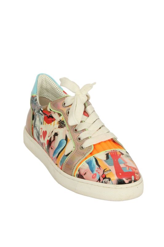 Christian Louboutin EU 36 Vieira Print Sneaker 